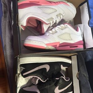 Jordan 5 And 1 Pink And Lilac